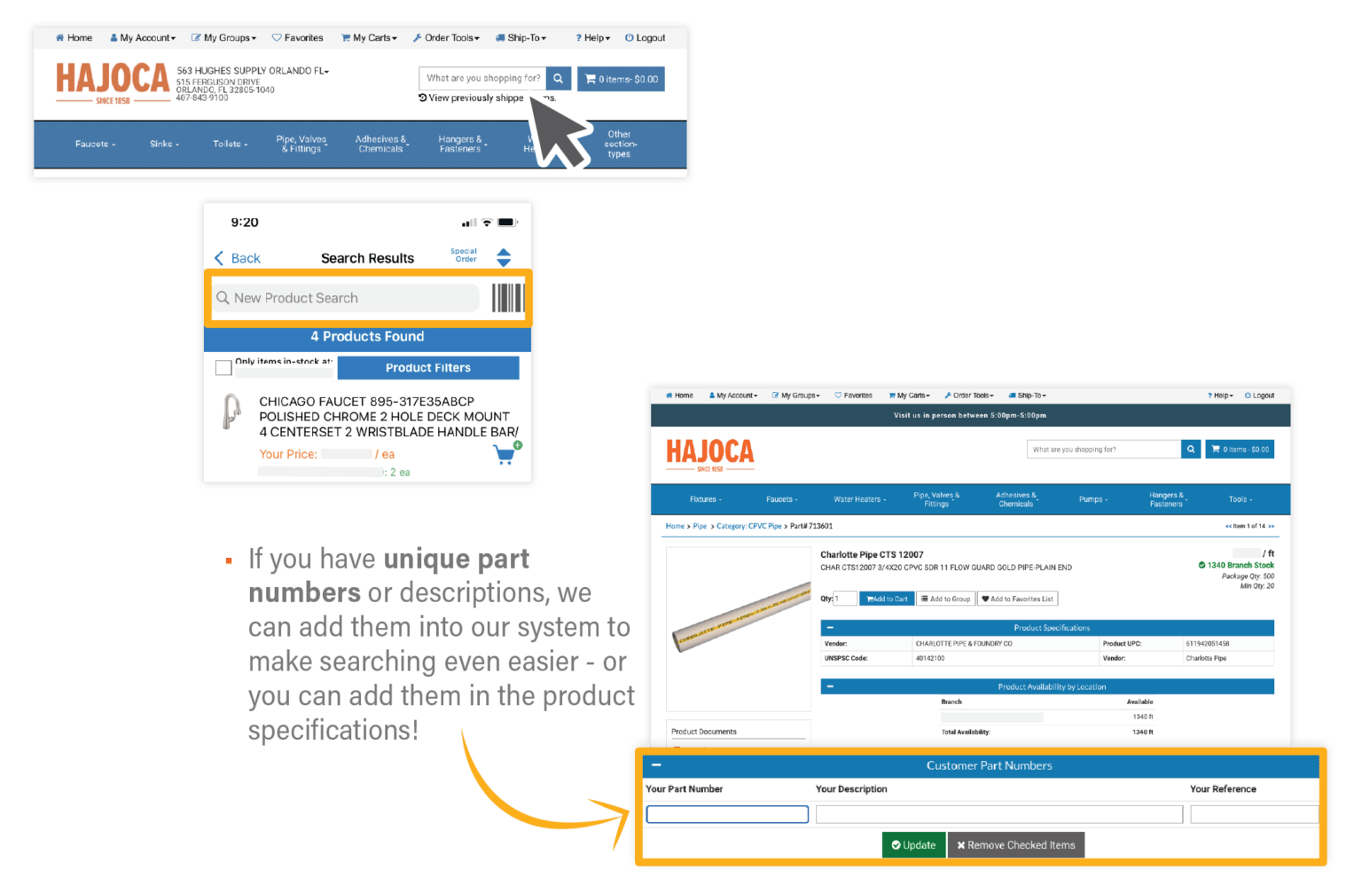 Online Services Hajoca