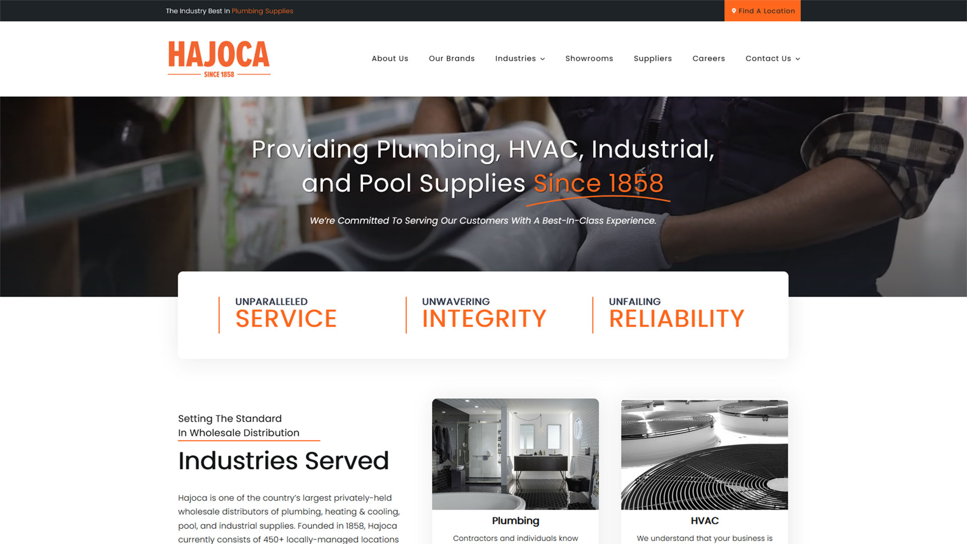 Hajoca s 60 Brands Dedicated To Serving You